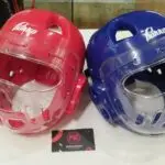 CASQUE TKD MASQUE | خوذة تايكوندو مع واقي الوجه