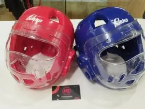 CASQUE TKD MASQUE | خوذة تايكوندو مع واقي الوجه