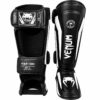 protege kikboxing et mma Protège-tibias VENUM – Noir & Blanc